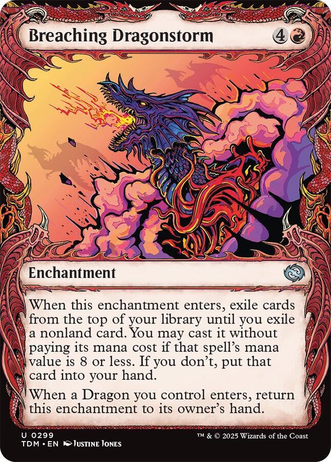 Breaching Dragonstorm (Showcase) [Tarkir: Dragonstorm]