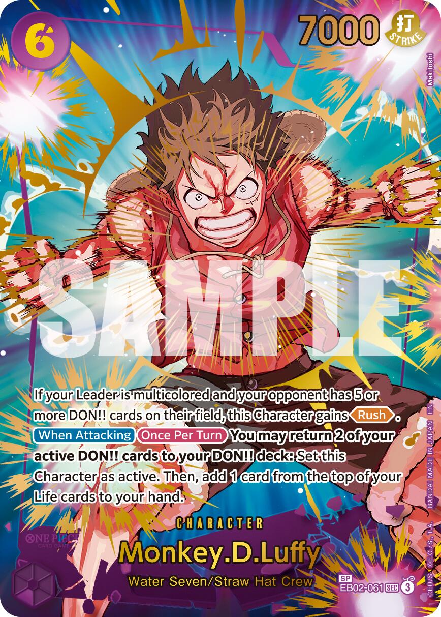 Monkey.D.Luffy (EB02-061) (SP) [Premium Booster -The Best- Vol. 2]