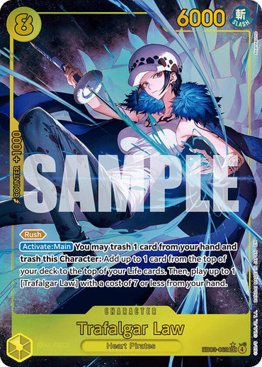Trafalgar Law (Alternate Art) [Extra Booster: One Piece Heroines Edition]