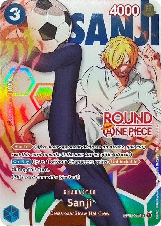 Sanji (Round 1 Promo) [One Piece Promotion Cards]
