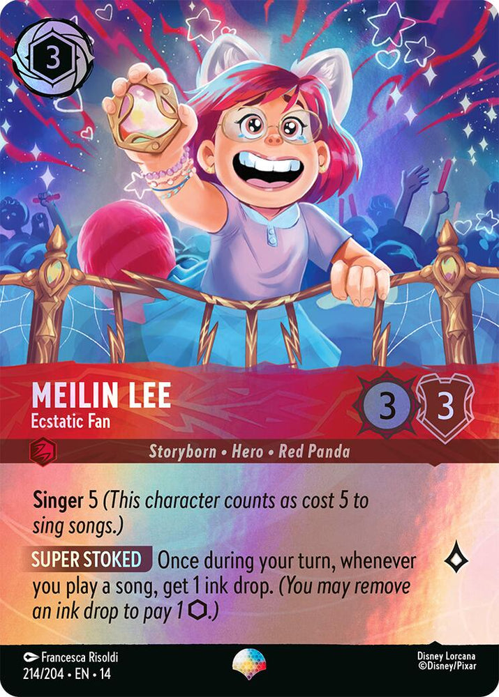 Meilin Lee - Ecstatic Fan (Epic) (214/204) [Hyperia City]