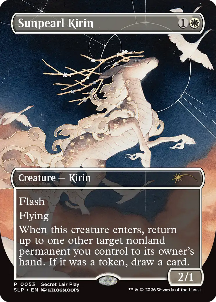 Sunpearl Kirin [Secret Lair Showdown]