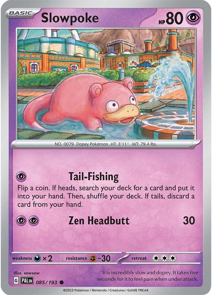 Slowpoke (085/193) [Scarlet & Violet: Paldea Evolved]