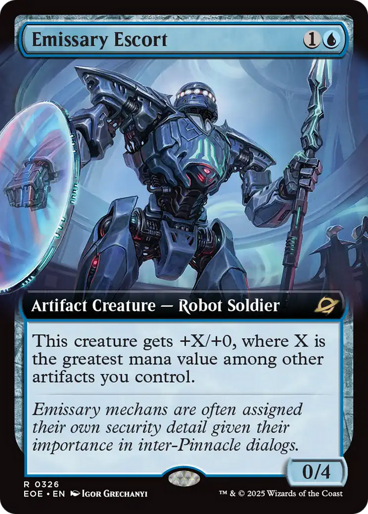 Emissary Escort (Extended Art) [Edge of Eternities]