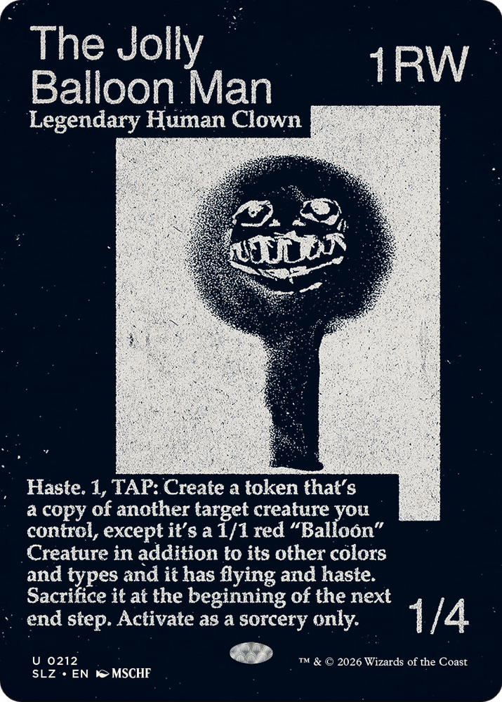 The Jolly Balloon Man (0212) [Secret Lair x MSCHF: The Zeta Set]
