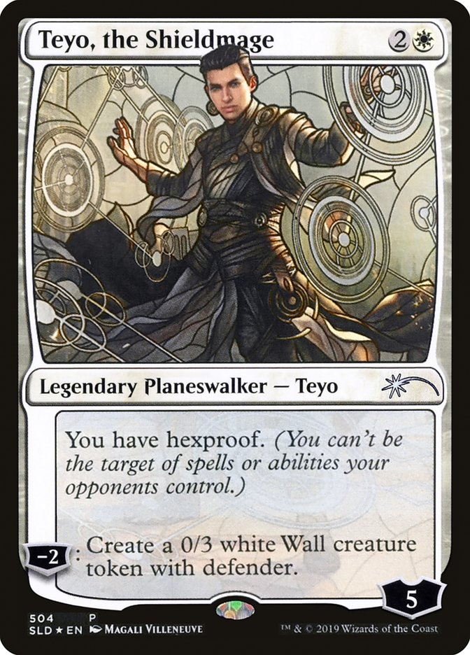Teyo, the Shieldmage (Stained Glass) [Secret Lair Drop Promos]