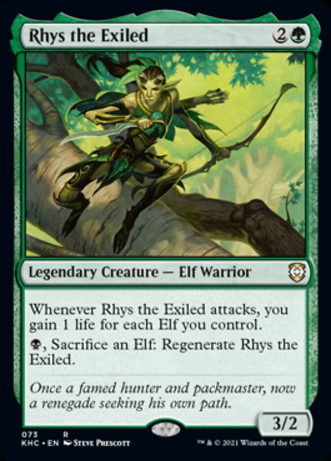 Rhys the Exiled [Kaldheim Commander]