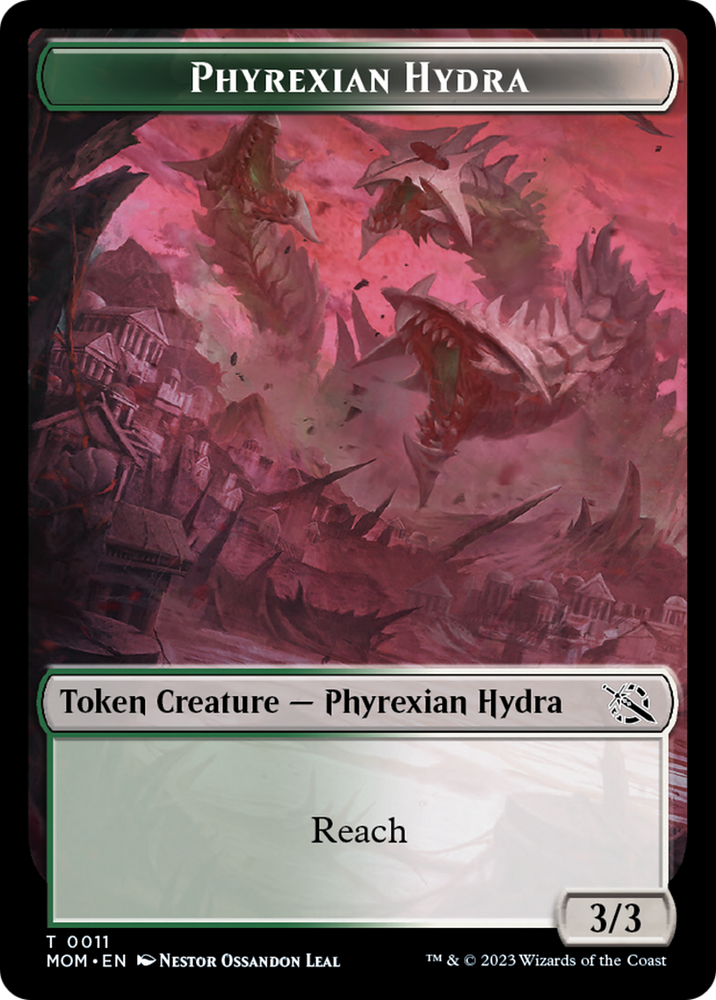 Phyrexian Hydra Token (11) [March of the Machine Tokens]