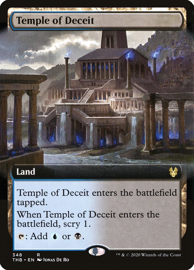 Temple of Deceit (Extended Art) [Theros Beyond Death]