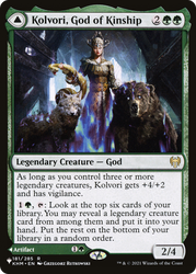 Kolvori, God of Kinship // The Ringhart Crest [Secret Lair: From Cute to Brute]