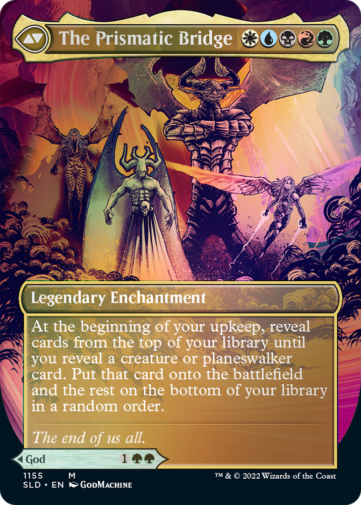 Esika, God of the Tree // The Prismatic Bridge (Borderless) [Secret Lair: From Cute to Brute]
