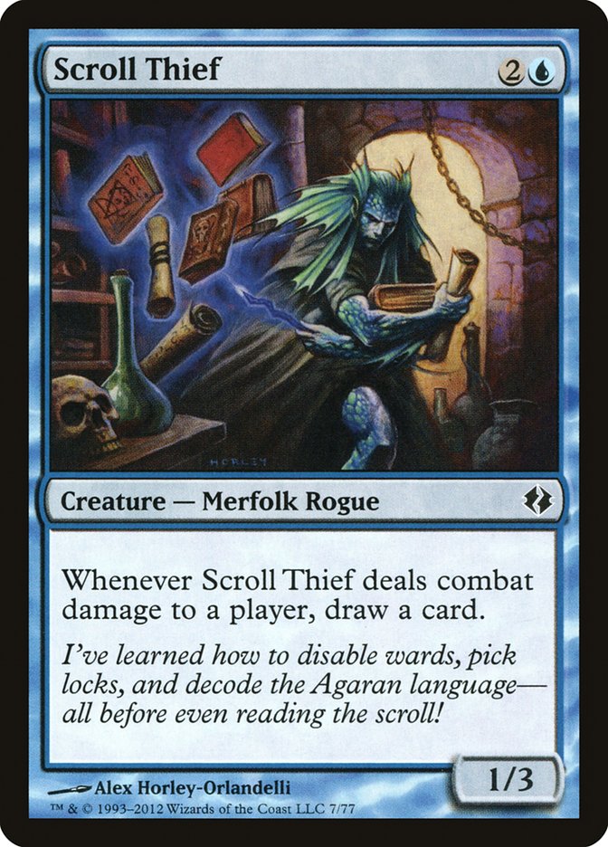 Scroll Thief [Duel Decks: Venser vs. Koth]