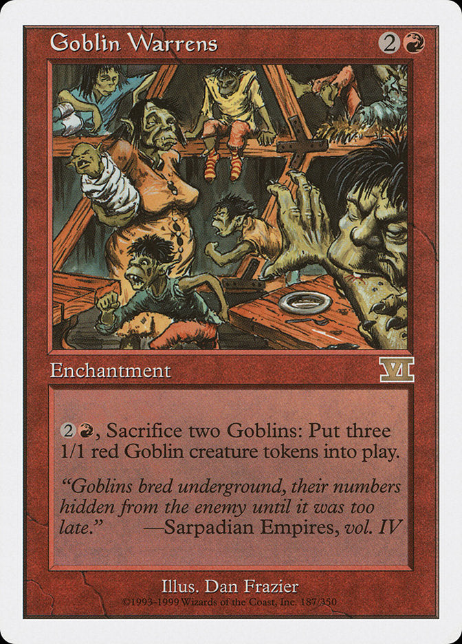 Goblin Warrens [Classic Sixth Edition]