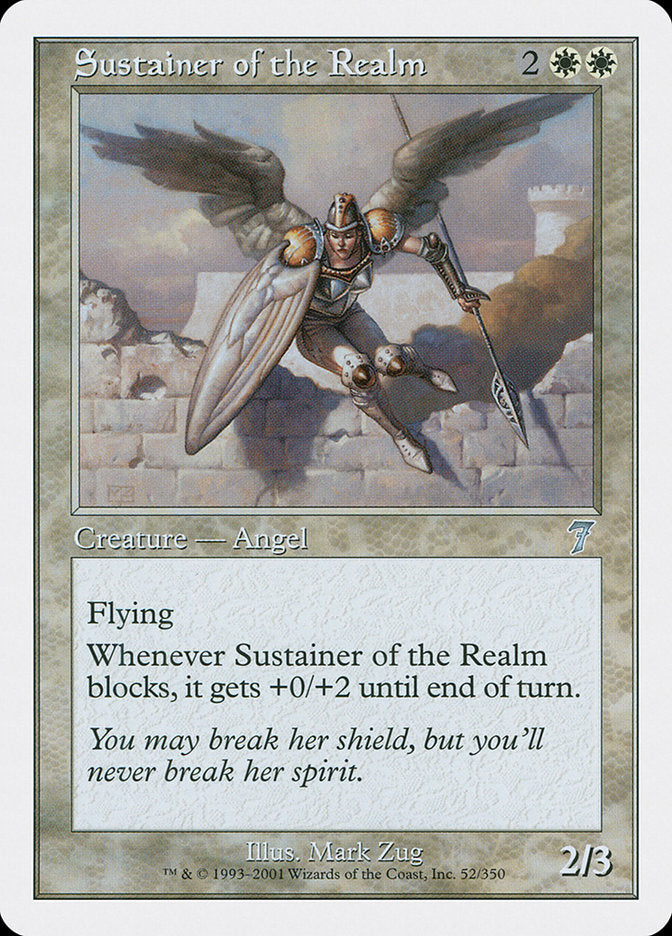 Sustainer of the Realm [Seventh Edition]
