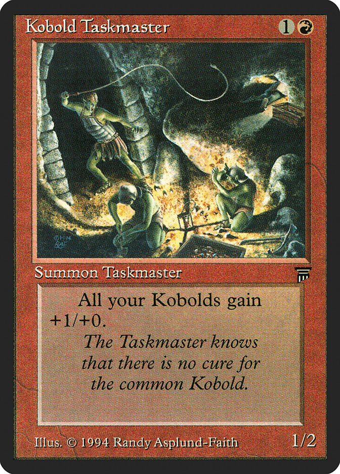 Kobold Taskmaster [Legends]