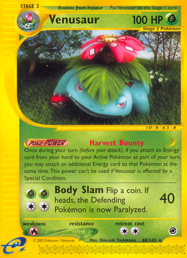 Venusaur (68/165) [Expedition: Base Set]