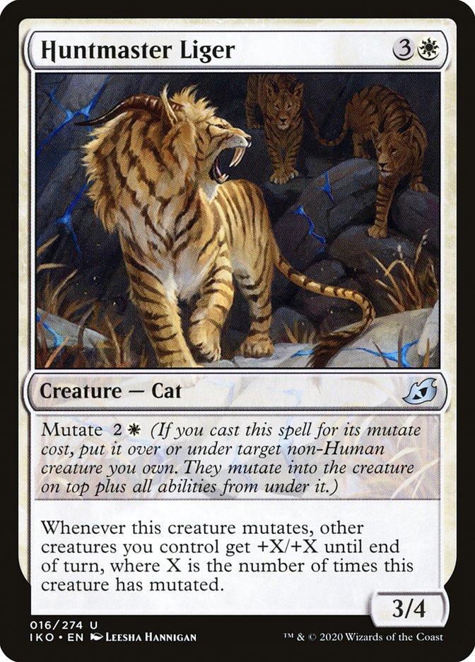 Huntmaster Liger [Ikoria: Lair of Behemoths]