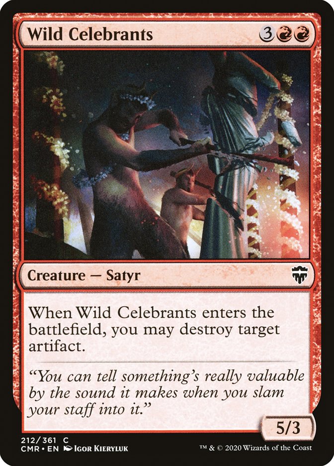 Wild Celebrants [Commander Legends]