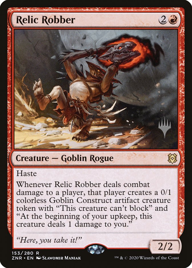Relic Robber (Promo Pack) [Zendikar Rising Promos]