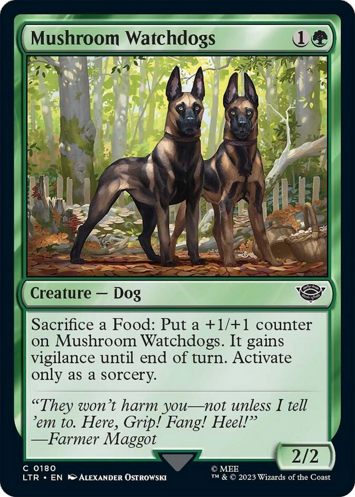 Mushroom Watchdogs [The Lord of the Rings: Tales of Middle-Earth]