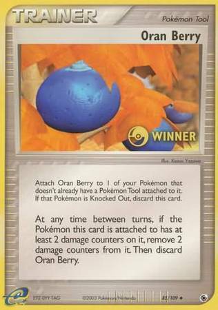 Oran Berry (85/109) (Winner) [EX: Ruby & Sapphire]
