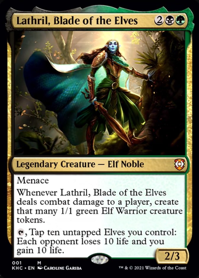 Lathril, Blade of the Elves [Kaldheim Commander]