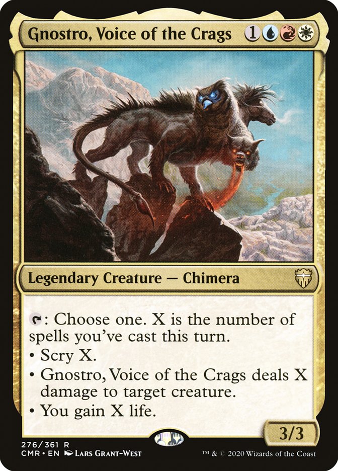 Gnostro, Voice of the Crags [Commander Legends]