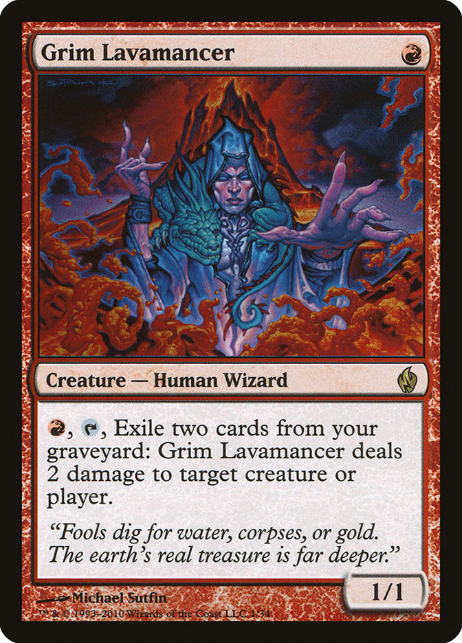 Grim Lavamancer [Premium Deck Series: Fire and Lightning]
