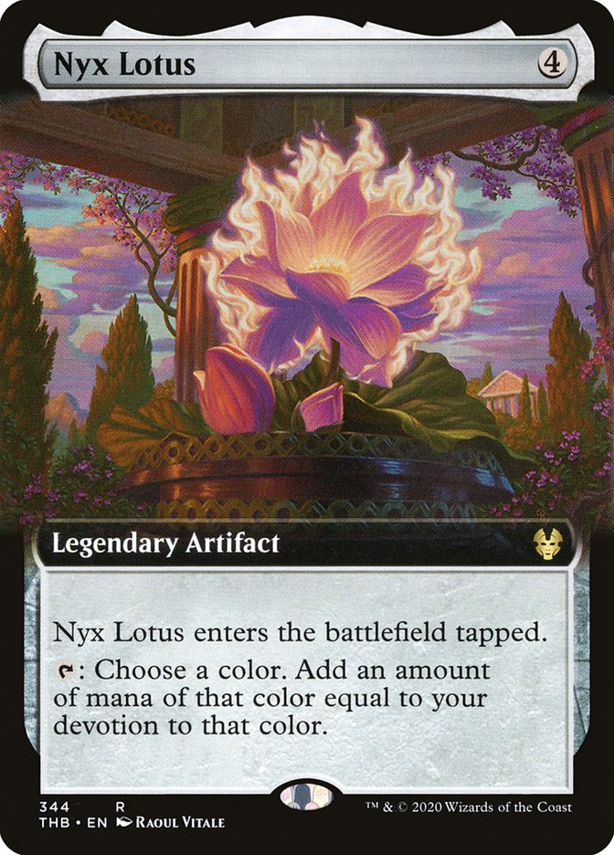 Nyx Lotus (Extended Art) [Theros Beyond Death]