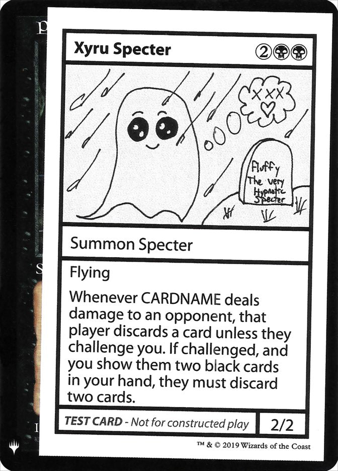 Xyru Specter [Mystery Booster Playtest Cards]