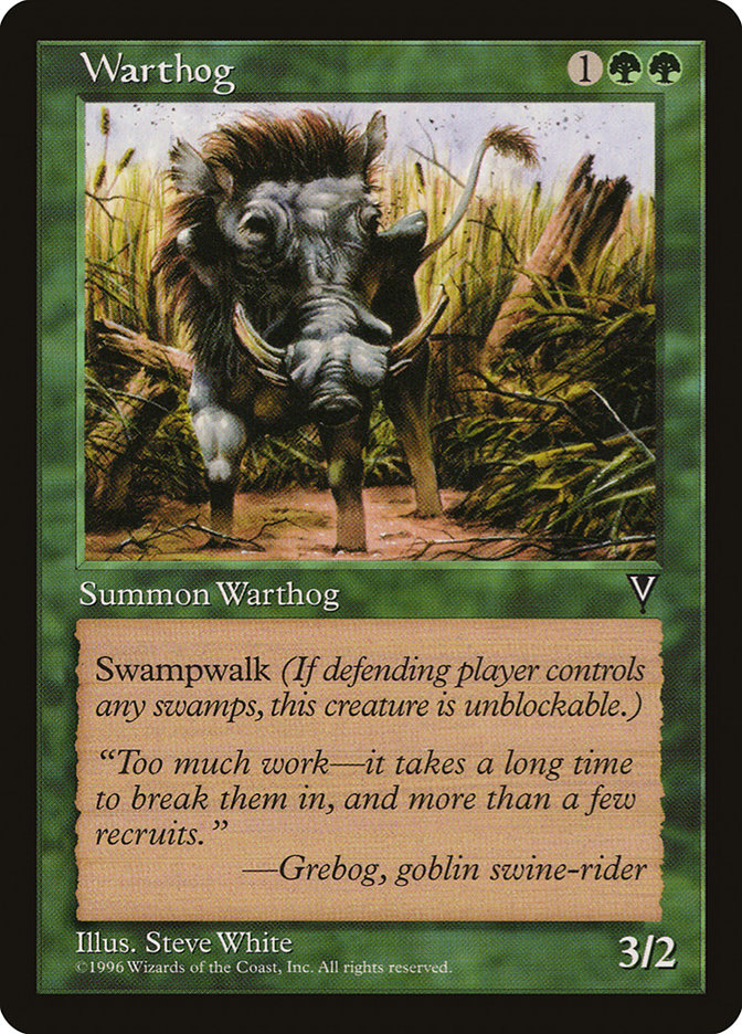 Warthog [Visions]
