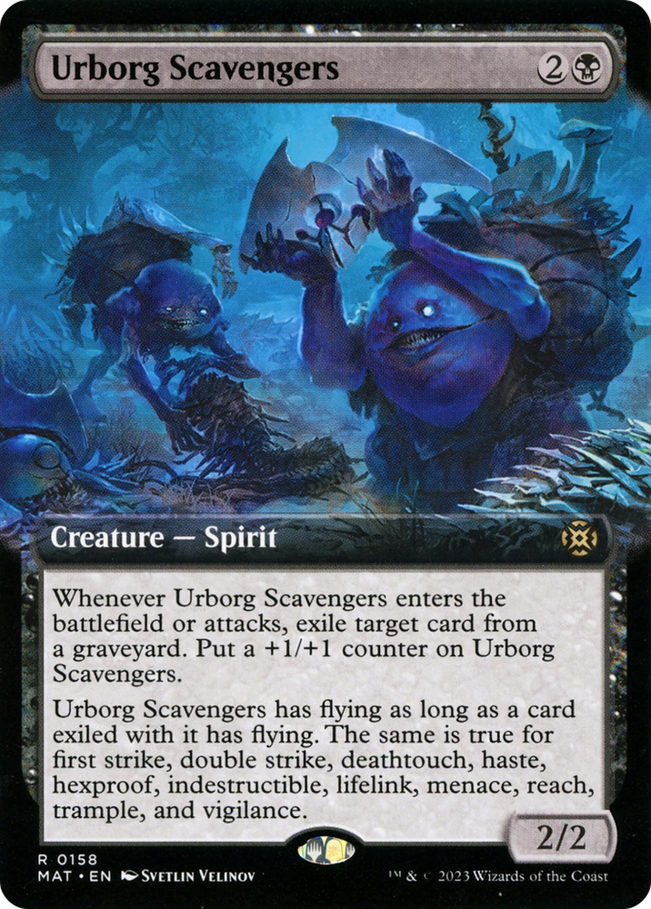 Urborg Scavengers (Extended Art) [March of the Machine: The Aftermath]