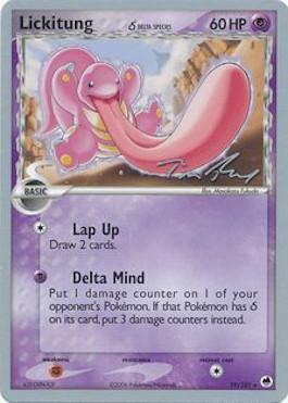 Lickitung (19/101) (Delta Species) (Legendary Ascent - Tom Roos) [World Championships 2007]