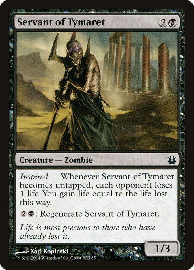 Servant of Tymaret [Born of the Gods]