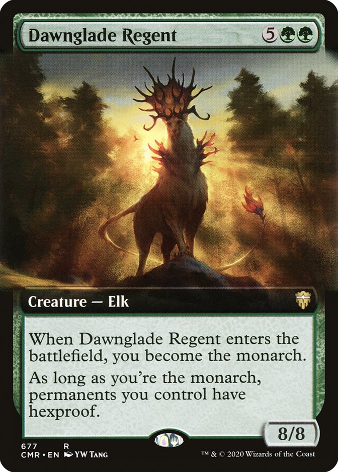 Dawnglade Regent (Extended Art) [Commander Legends]