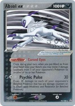 Absol ex (92/108) (Flyvees - Jun Hasebe) [World Championships 2007]