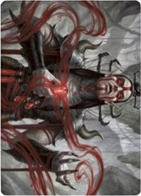 Malakir Blood-Priest Art Card [Zendikar Rising Art Series]