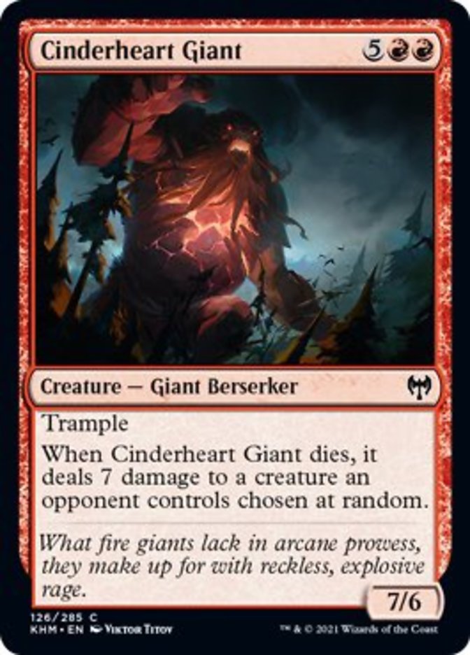Cinderheart Giant [Kaldheim]